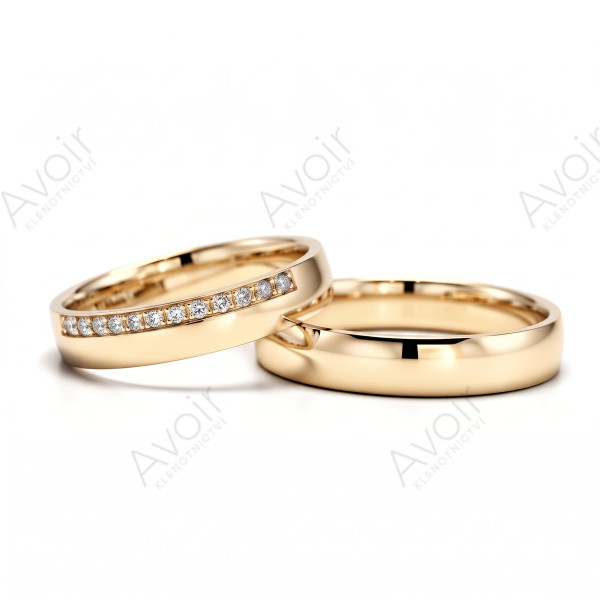 Elegantní snubní prsten