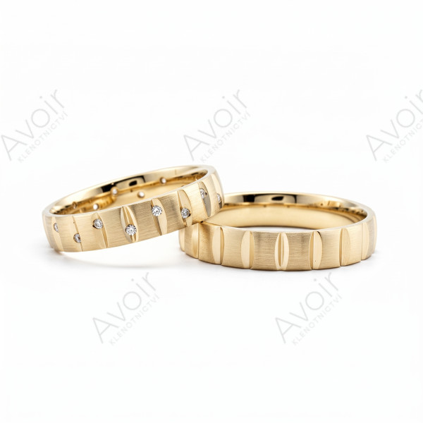Elegantní snubní prsten
