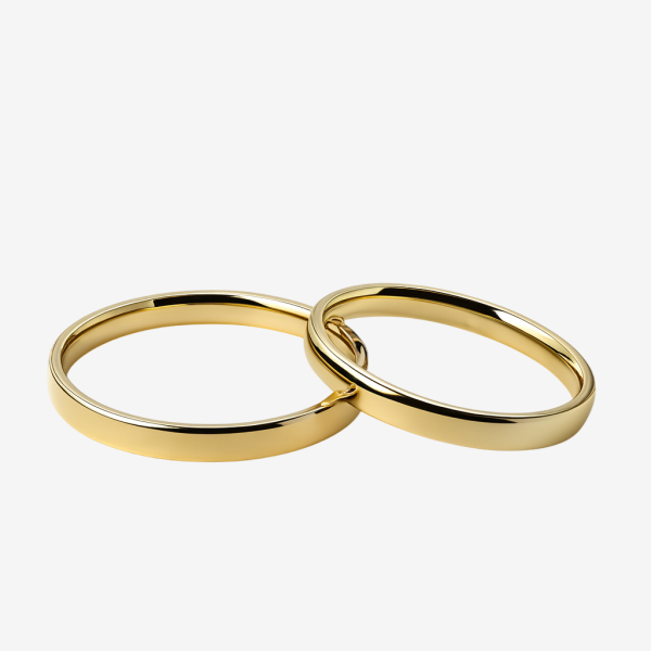 Minimalistické snubní prsteny CLASSIC 2,5 mm - 6505