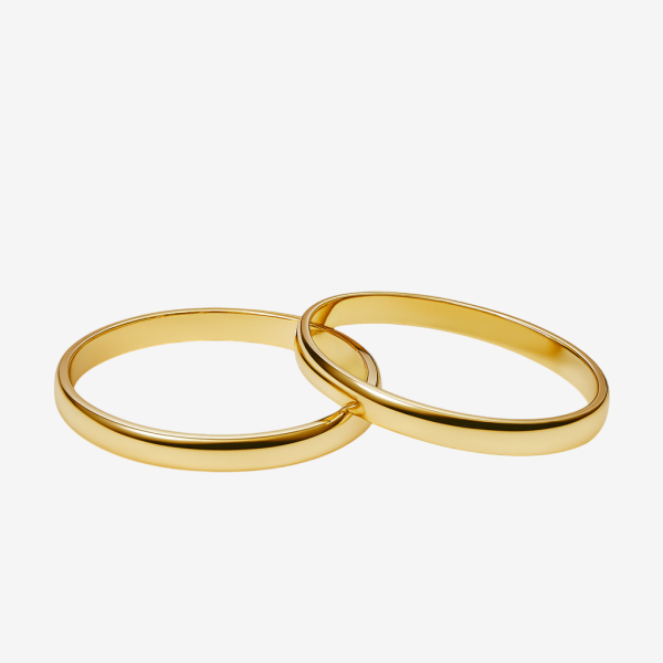 Snubní prsteny 6482 - šířka 2mm