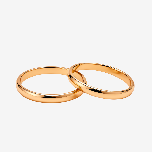 Snubní prsteny 6484 - šířka 2mm