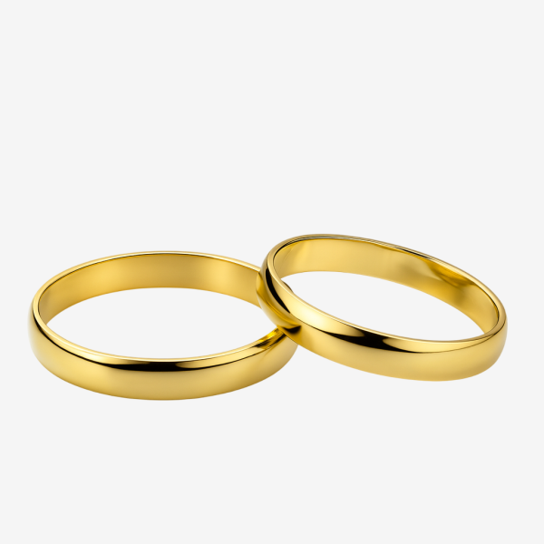 Snubní prsteny 6490 - šířka 3mm