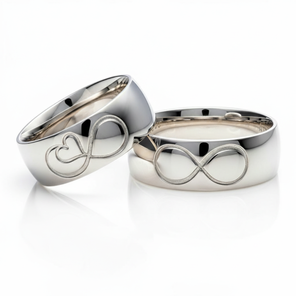 Snubní prsteny růžové zlato - Základní 