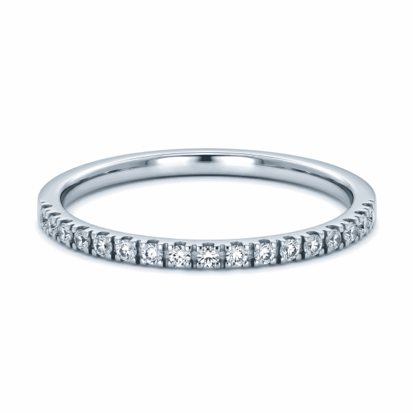 Snubní prsten růžové zlato eternity 1,2mm