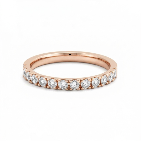 Elegantní snubní prsten Eternity (Šířka 2,2 mm)
