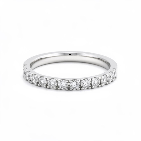 Elegantní snubní prsten Eternity (Šířka 2,2 mm)