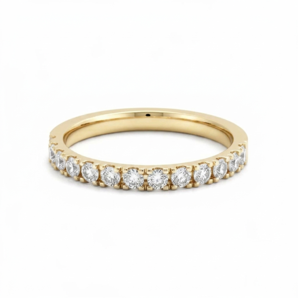 Elegantní snubní prsten Eternity (Šířka 2,2 mm)
