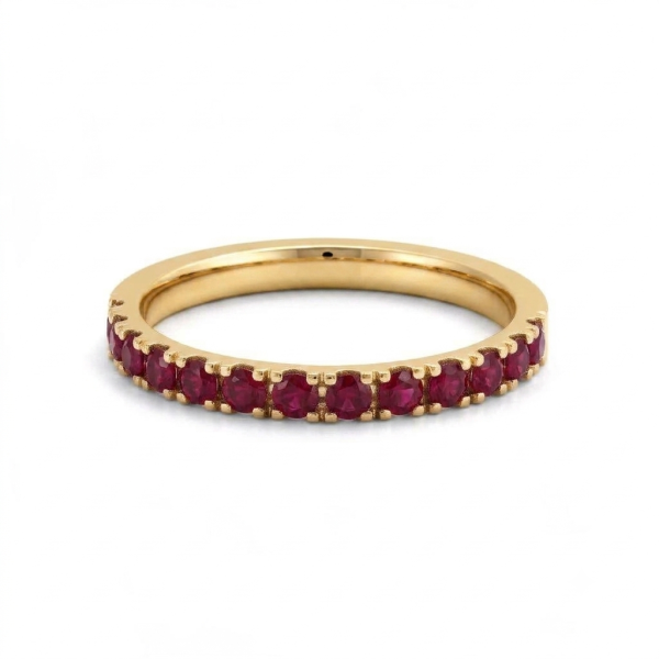 Elegantní snubní prsten Eternity (Šířka 2,2 mm)