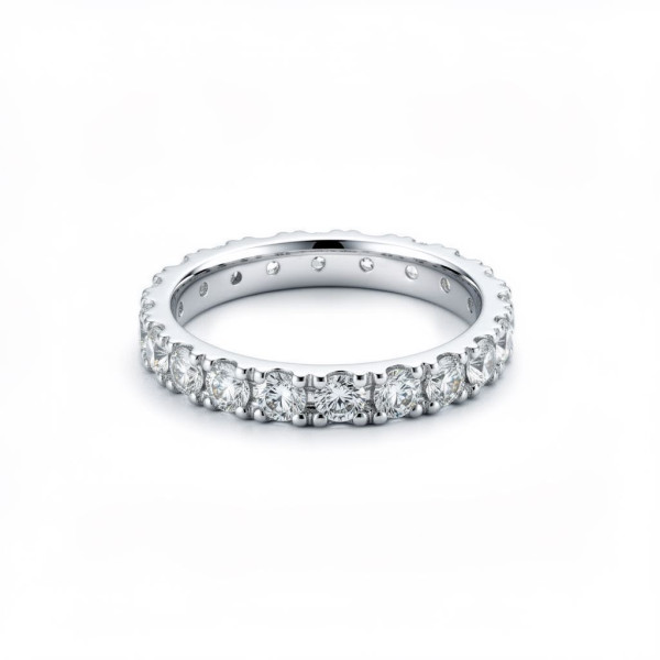 Snubní prsten Eternity 0,08 ct