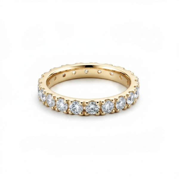 Snubní prsten Eternity 0,08 ct