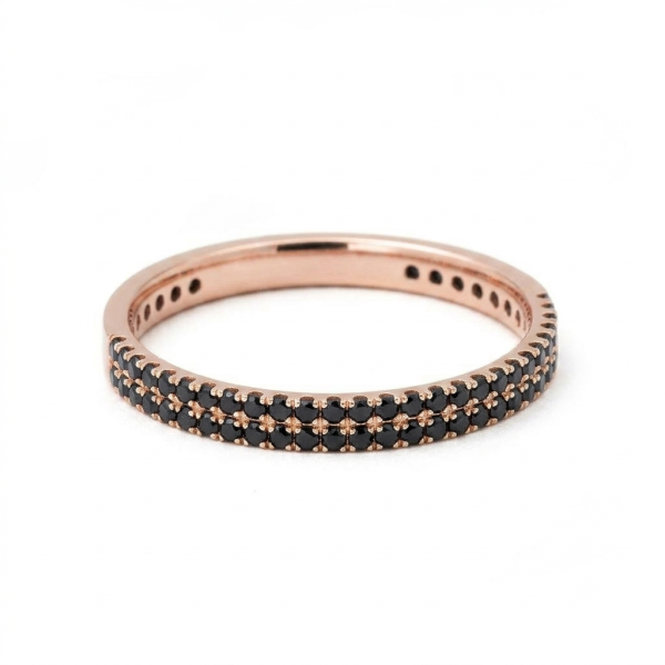 Snubní prsten eternity 0,005 ct