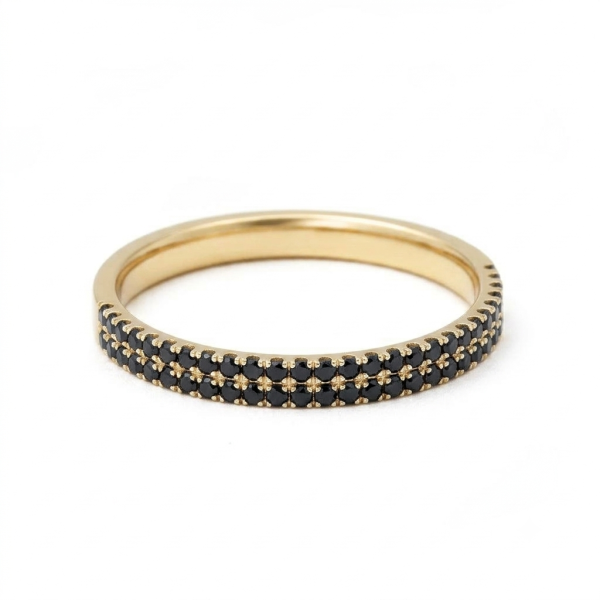 Snubní prsten eternity 0,005 ct