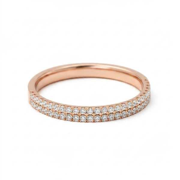 Snubní prsten eternity 0,005 ct