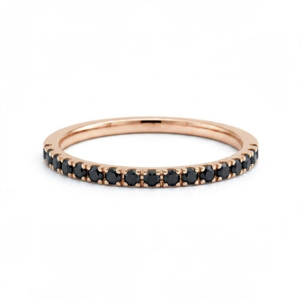 Elegantní snubní prsten Eternity (Šířka 1,4 mm)