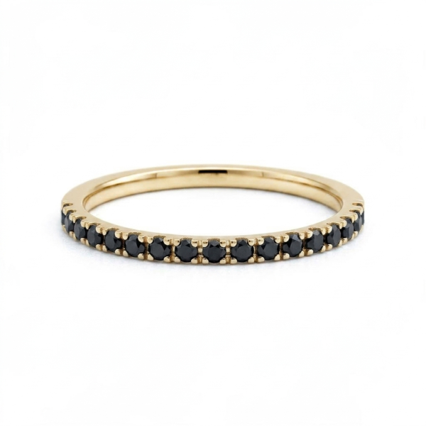 Elegantní snubní prsten Eternity (Šířka 1,4 mm)