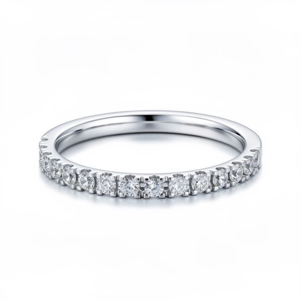 Elegantní snubní prsten Eternity (Šířka 1,9 mm)