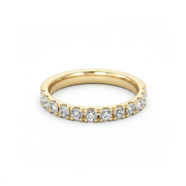 Prsten Eternity (Šířka 2,5 mm + Kameny 0,05 ct)