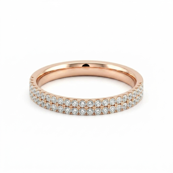 Snubní prsten eternity 0,008 ct