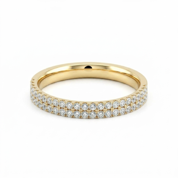 Snubní prsten eternity 0,008 ct