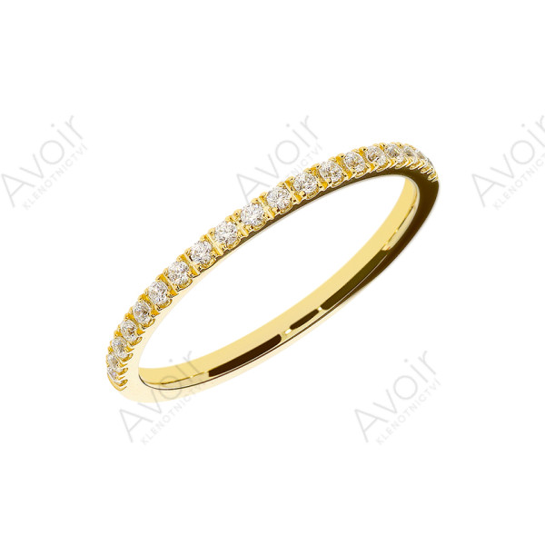 Elegantní snubní prsten