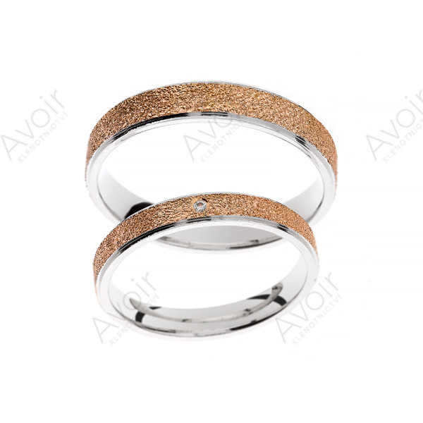 Elegantní snubní prsten