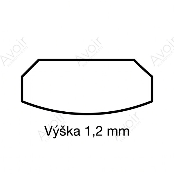 Klasické snubní prsteny (Základní kolekce - Šířka 2mm)