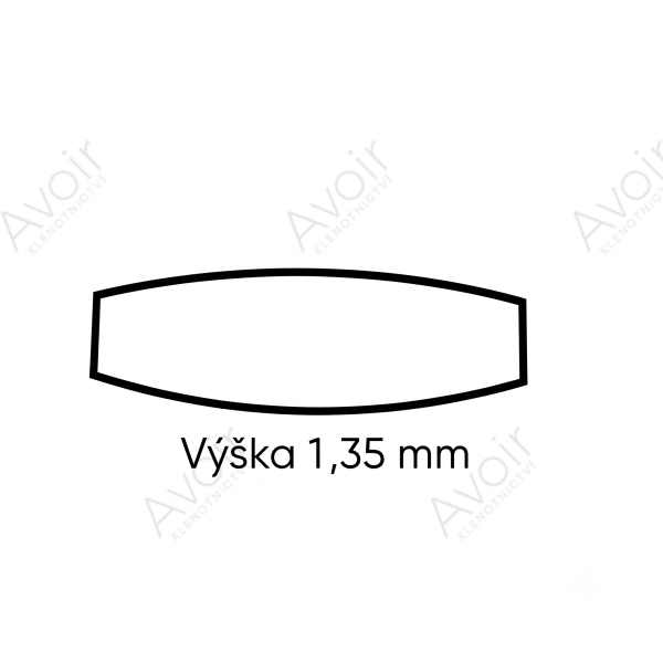 Klasické snubní prsteny (Základní kolekce – Šířka 2 mm)